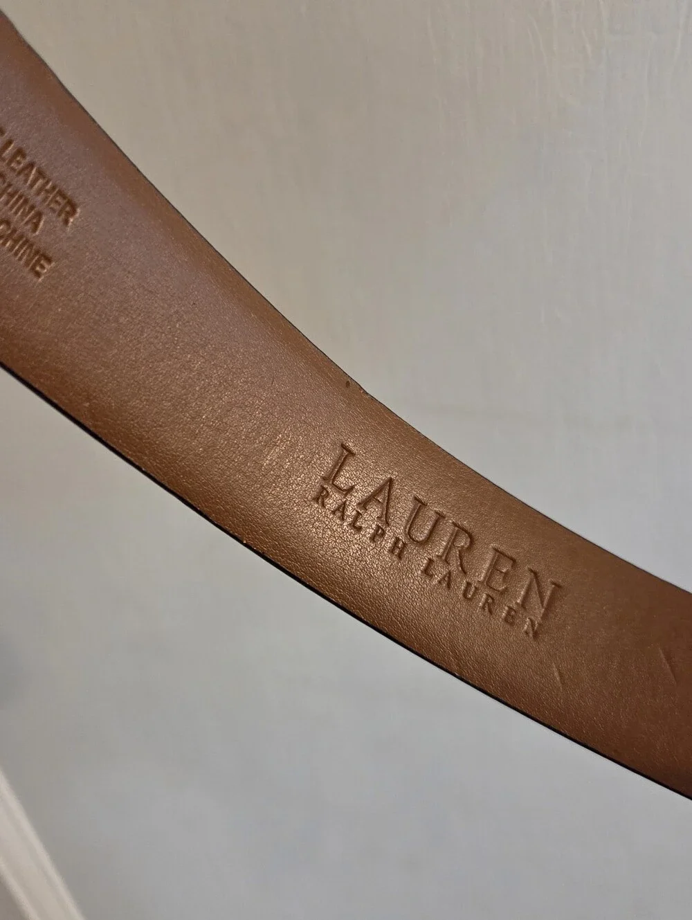 Extra Large Ralph Lauren Calfhair Leopard Belt